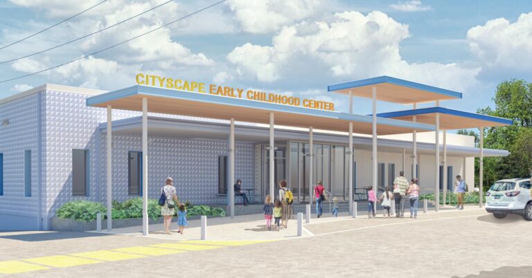 Townhall Meeting presenting the New Early Childhood Center