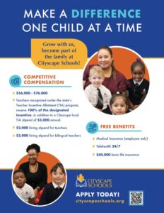 Make a Difference One Child at a Time - Cityscape Schools