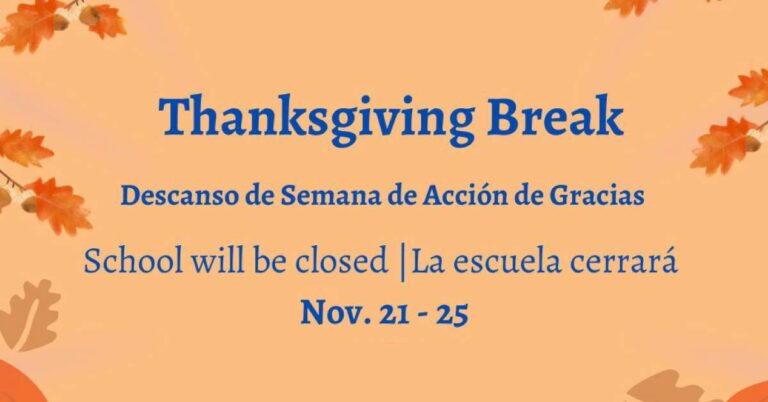 Read more about the article Thanksgiving break