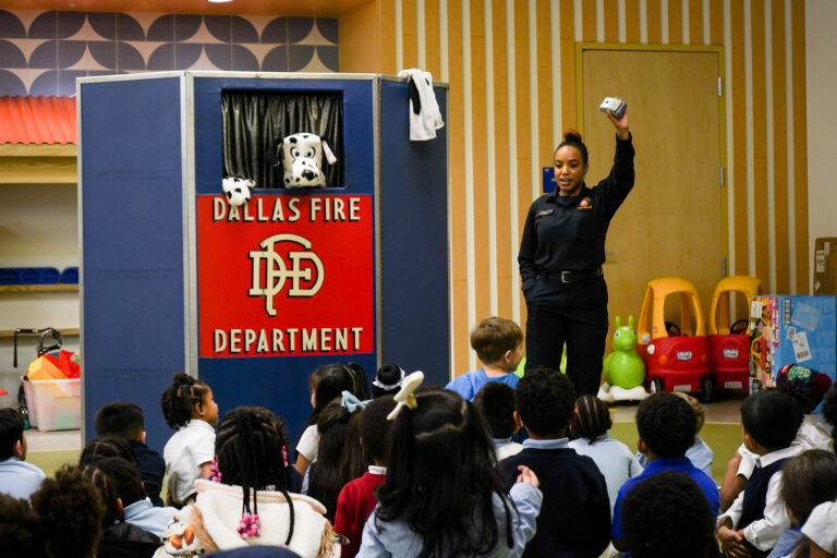 Read more about the article Dallas Fire Department Visits ECC!